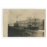 Price's Water Queen Showboat Postcard
