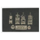 Daniel Rose Folk Art Whimsey Bottle RPPC Postcard