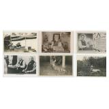 American Folk Art RPPC Postcards
