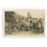 Towles Garden Coopers Landing Alaska RPPC Postcard