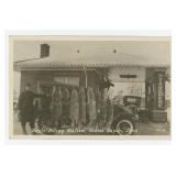 Coyote Trapper Grand Rapids Michigan RPPC Postcard