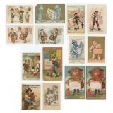 Victorian Organ Grinder Trade Cards