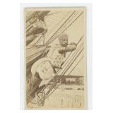 Black Prince Ship Figurehead CDV Photo