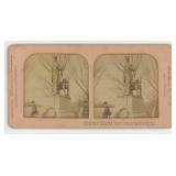 Prince Henry at Lincoln Monument Stereoview