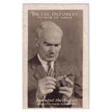 Dr Lee DeForest Father of Radio RPPC Postcard