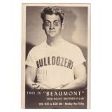 Beaumont Fred Beck Bulldozers RPPC Postcard