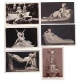 European Classical Sculpture RPPC Postcards