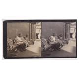 San Francisco Chinatown Opium Den Stereoview