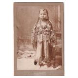 Daughter Big Horse Cheyenne Indian Cabinet Photo