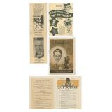 Promotional Black Americana Jazz Band Flyers