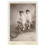 New Jersey Children Tandem Bicycle Photo