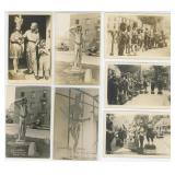 Cigar Store Indian RPPC Postcards