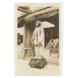 Sitting Bull Cigar Store Indian RPPC Postcard