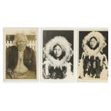 Alaskan Inuit Eskimo RPPC Postcards
