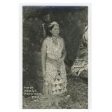 Klamath Indian Girl Oregon RPPC Postcard