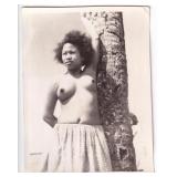 Nude Pacific Islander Tribal Woman Photo