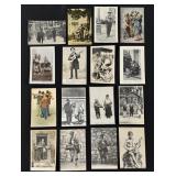 Antique Musician Music Groups Postcards