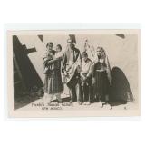 Pueblo Indian Family New Mexico RPPC Postcard