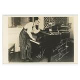 Sunny Sam the Signal Man RPPC Postcard