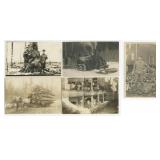 Occupational Logger Logging Lumber RPPC Postcards