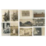 Scarecrow Effigy RPPC Postcards