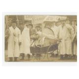 Anti German Parade Propaganda RPPC Postcard