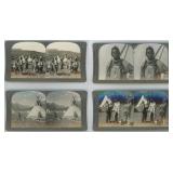 Blackfeet Indian Montana Stereoviews
