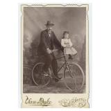 Pennsylvania Man Daughter Bicycle Cabinet Photo