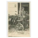 Man with Italian Velocino Bicycle Photo