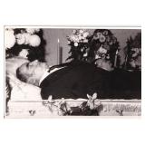 Post Mortem Open Casket Funeral Wake Photo