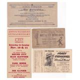 Jazz Music Show Announcement Flyers