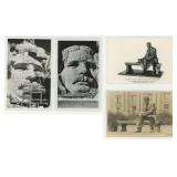 Gutzon Borglum National Monument RPPC Postcards