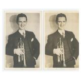 Clyde McCoy Jazz Trumpeter RPPC Postcard