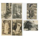 Native American Indian RPPC Postcards