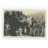 Northwest Coast Indian Grave Totem Postcard