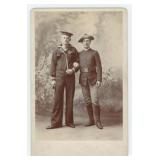 Spanish American War Soldiers Cabinet Photo