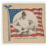 Patriotic Occupational Guitar Player Photo