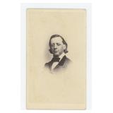 Henry Ward Beecher Signed Civil War CDV Photo