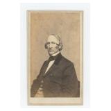 Wendell Phillips Signed Abolitionist CDV Photo