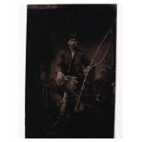 Stagecoach Driver Occupational Tintype Photo