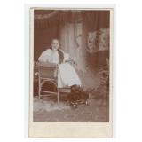 Steer Horn Chair Foot Stool Cabinet Photo