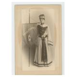 Royal Neighbors of America Banner Lady Photo