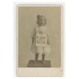 Walking Billboard Atlas Flour Cabinet Photo