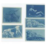 Cyanotype Parthenon Sculpture Photos