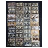 Women and Girls with Dolls Stereoviews