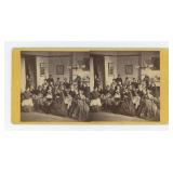 Womens Sewing Club Stereoview