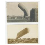 WWI WW1 Era Observation Balloons RPPC Postcards