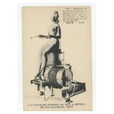 Dulcimer Player Automaton Postcard