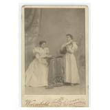 Occupational Female Musicians Cabinet Photo