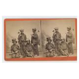 Launey & Goebel Black Chimney Sweeps Stereoview